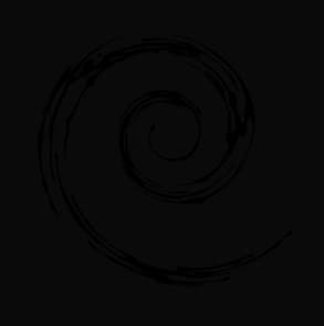 Swirling spiral icon